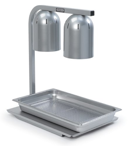 NEMCO Free-Standing Adjustable Height 2-Bulb Infrared Warmer