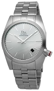 Christian Dior Men CD084511M001 Chiffre Rouge Stainless Steel Bracelet Watch