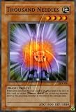 2003 Dark Crisis 1st Edition # DCR-28 Thousand Needles / Single YuGiOh! Card in Protective Sleeve
