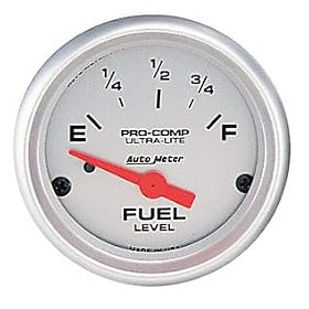 Auto Meter 4316 Ultra-Lite Short Sweep Electrical Fuel Level Gauge