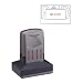 Shachihata, Inc. 66210 Xstamper VersaDater Pre-Inked Message Dater, PAID, 1 5/16 x 2 1/8, Blue/Red