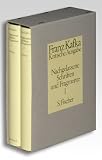 Produkt-Bild: Kritische Ausgabe der Werke von Franz Kafka. Schriften, Tageb&uuml;cher, Briefe: Nachgelassene Schriften und Fragmente I. Kritische Ausgabe: Textband / Apparatband. Schriften, Tageb&uuml;cher, Briefe