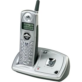 Click here to buy GE 5.8 GHz Handset cordless phone with call waiting caller ID by General Electric.