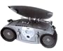 Wilson/Power Brand JX 200 - Titanium Silver CD Boom Box