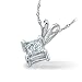 3/8 Carat Princess Cut Pendant
