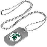 Michigan State Spartans Collegiate Dog Tags