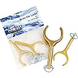Aire Brass Oar Lock Pair - 2-Pack