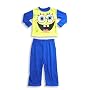 Sponge Bob by Nickelodean - Toddler Boys Long Sleeve Pajamas, Blue, Yellow