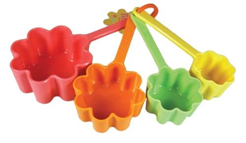 Dci Flower Measuring Cups, Set of 4