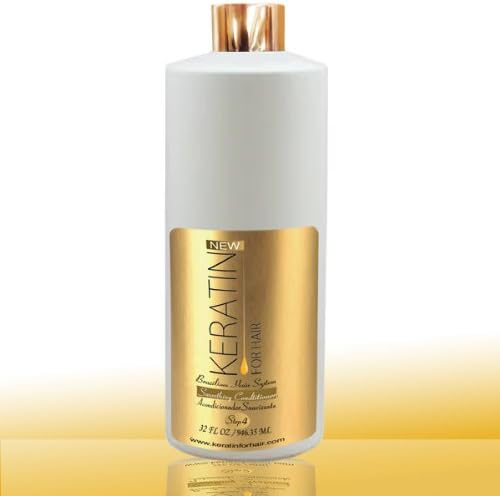 Keratin For Hair Conditioner (Unisex) with Argan Oil, Protein Sulfate Free & Breakthrough Anti Hair Loss Complex Stimulating Intense Hydration Moisturizer Post Shampoo for Men & Women (32 fl oz)