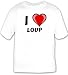 I Love Loup T-shirt