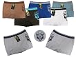 Men's 6-pack Seamless Tiger Print Boxer Briefs