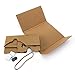 Google Cardboard DIY Kit, GMYLE Virtual Reality Viewer 3D Cardboard Glasses With thick Rubber Band for 4.4 to 5.5 inches Smart Phones