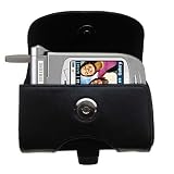 Horizontal Leather Case with Belt Clip/Loop for the Samsung A610