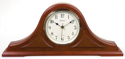 River City Clocks 801-394C Atomic Tambour Styled Mantle Clock