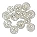 Blumenthal Lansing 3002 Shirt Buttons, 7/16-Inch and 3/8-Inch, Off White, 11-Buttons (3 Small, 8 Large)