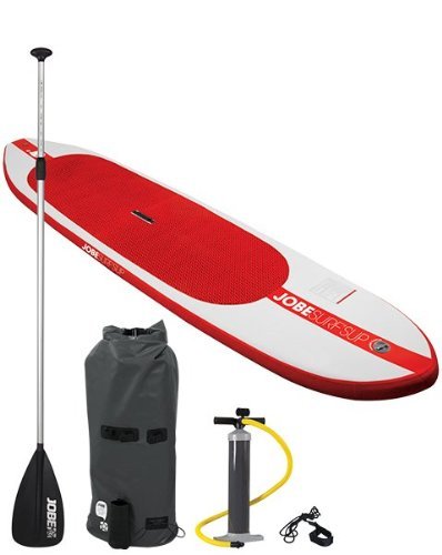 Jobe Inflatable Stand-Up Paddleboard SUP with Pump, Paddle & Repair Kit