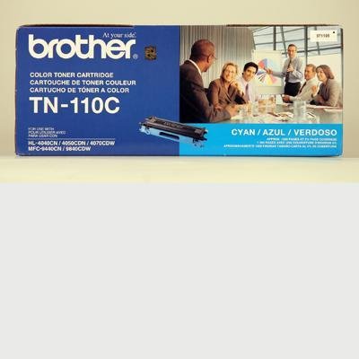 Brother TN-110C ( Brother TN110C ) Laser Toner Cartridge - Cyan, Works for HL-4070CDW, MFC-9440CN, MFC-9840CDW