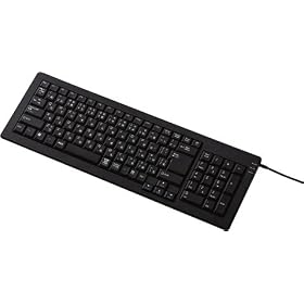 TK-UP04FPBK JAPANESE 104 KEY FULL SIZE KEYBOARD (USB/PS2)