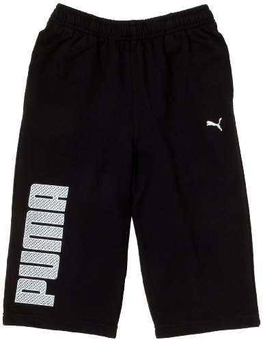PUMA Kinder Bermuda-Hose Long Sweat, black, 92, 815207 01 Preisvergleich