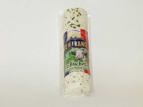 Ile De France Goat Cheese. Garlic & Fine Herbs Buchette