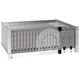 Multi-Tech Systems Cc1600 Card Cage 16-Slot RJ11 Analog DB25 Serial F/P For 14.4 Mdm
