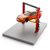 Review Truescale Miniatures  / Snap-On Twin Post Lift in Red (1:43 scale) Garage Accessories