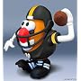 Pittsburgh Steelers NFL Mr Potato Head