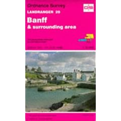 Banff and Surrounding Area (Landranger Maps)