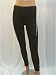 Laufhose, Runninghose für Damen und Herren, schwarz/orange, Grössen: S M L XL