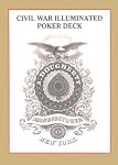 Civil War Illuminated Poker Deck