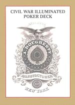 Civil War Illuminated Poker Deck
