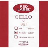 Super Sensitive Steelcore 4/4 Cello Strings: Set