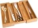 Kitchen & Housewares : Lipper International 8892 Bamboo Expandable Utensil Organizer