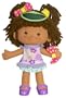 Playskool Dressy Daisy Doll Brunette