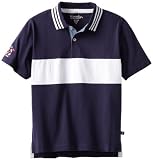 Kitestrings Boys 8-20 Jersey Pieced Short Sleeve Polo