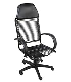 Bungie Excutive Chair in Black/ Graphite by Euro Style