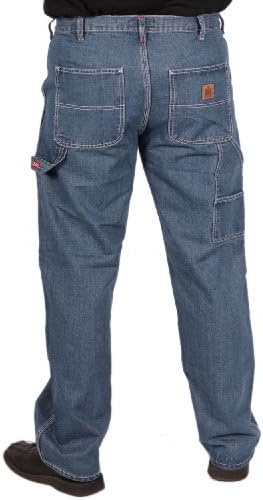 Farmall IH Big Men's Carpenter Jeans, Medium Stonewash, Size 48x32