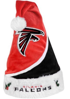 Forever Collectibles Atlanta Falcons Santa Hat