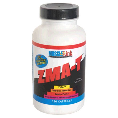 Muscle-Link ZMA-T, Non-Steroidal Testosterone Booster, 120 Capsules