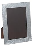 Ginkgo 4-by-6-Inch Hammered Pewter Picture Frame