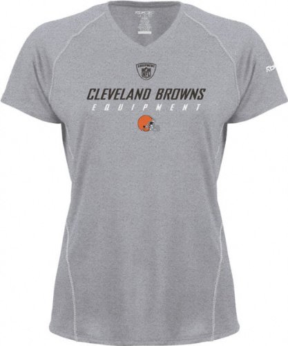 Cleveland Browns -Grey- Junior's Speedwick EQT Tee - Large