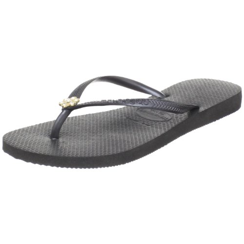 Buy Havaianas Women's Slim Crystal Flower Flip Flop