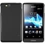 mumbi TPU Silikon Schutzh�lle f�r Sony Xperia go H�lle schwarz