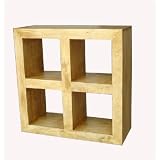 Dakota 4 Hole Display Cube Oak Shade