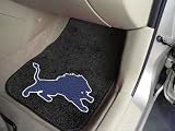 Detroit Lions Car Mats - 2 Piece