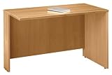 Corsa Light Oak Finish 48" Return/Bridge by Bush Furniture