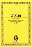 Produkt-Bild: Concerto C-Dur: op. 44/11. RV 443 / PV 79. Flautino (Blockfl&ouml;te), Streicher und Basso continuo.: op. 44/11. RV 443 / PV 79. Flautino (Blockfl&ouml;te), ... Studienpartitur (Eulenburg Studienpartituren)
