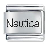 Name Nautica Laser Italian Charm