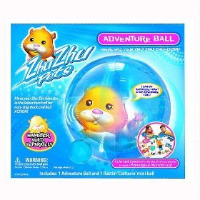 Zhu Zhu Pets Hamster Adventure Ball Set with Hamster